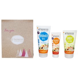 Set Regalo Benecos Albicocca e Fiori di Sambuco