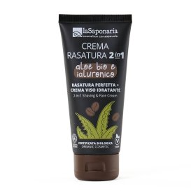 Crema Rasatura 2in1 Aloe Bio e Ialuronico