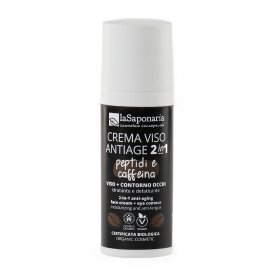 Crema viso antiage 2 in1 peptidi e caffeina