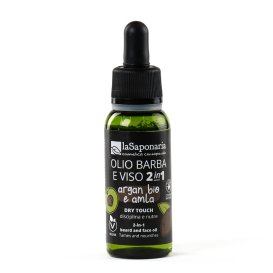 Olio Barba e Viso 2in1  Argan bio e Amla