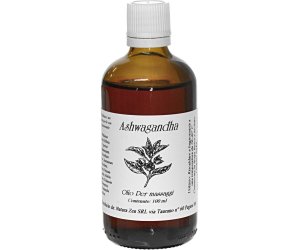 Ashwagandha Olio Ayurvedico per Massaggi