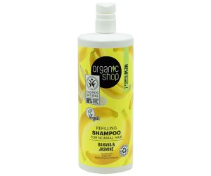 Shampoo Tonificante Banana e Gelsomino per Capelli Normali