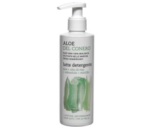 Latte Detergente Viso all'aloe e olio di riso