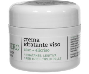 Crema idratante viso con aloe ed elicriso