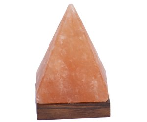 Lampada di Sale Rosa dell’Himalaya con presa USB – Piramide