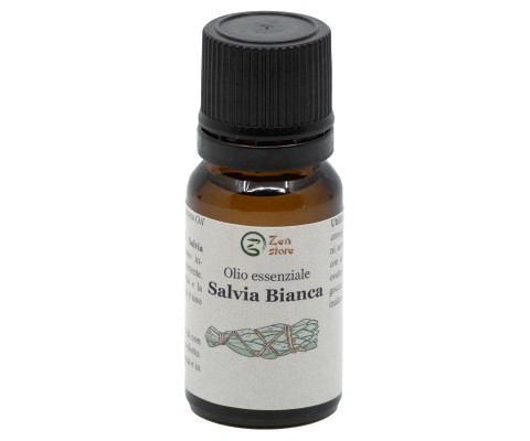 Olio Essenziale Di Salvia 100% Puro Per Aromaterapia - 100 Ml - Bottiglia In Vetro Ambrato Con Contagocce