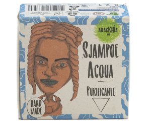 Shampoo Solido SJAMPOE ACQUA Purificante per Cute Grassa
