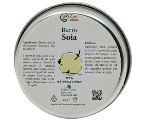 Burro di Soia Puro e Naturale al 100%