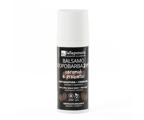 Balsamo dopobarba 2in1 Ceramidi e prebiotici