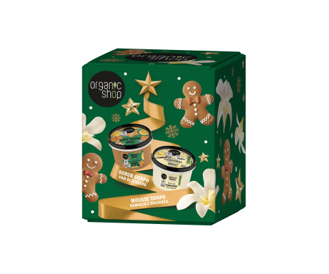 Cofanetto Organic Shop Pan di Zenzero & Vaniglia