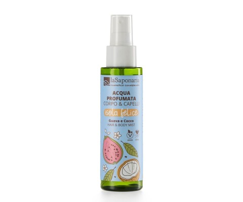 Acqua profumata corpo & capelli Guava e Cocco - Isola Felice