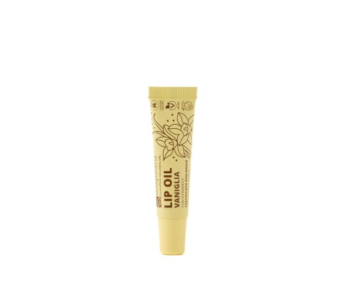LIP OIL VANIGLIA - Trasparente – Protettivo e nutriente con Vitamina E