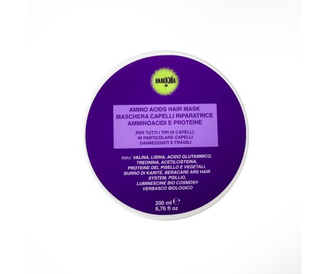 Maschera Capelli con Amminoacidi 200ml - ANARKHìA BIO