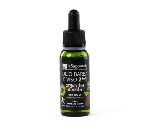 Olio Barba e Viso 2in1  Argan bio e Amla