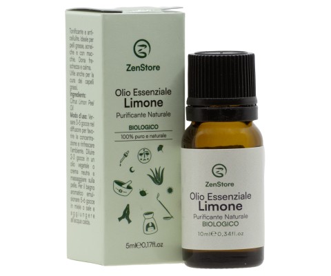 Olio Essenziale di Limone Biologico