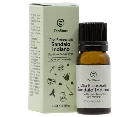Olio essenziale di Sandalo Indiano Biologico
