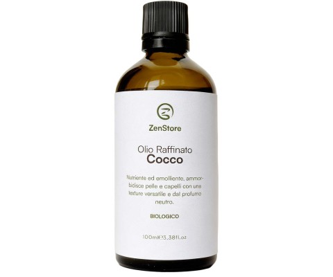 Olio/Burro di Cocco Raffinato Biologico per Uso Cosmetico