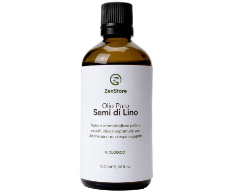 Olio di Semi di Lino Food Grade e Uso cosmetico