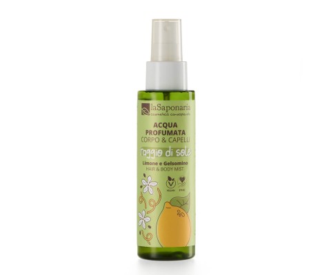 Acqua profumata corpo & capelli Limone e Gelsomino - Raggio di Sole