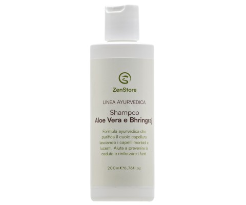 Shampoo Ayurvedico Aloe vera e Bhringraj