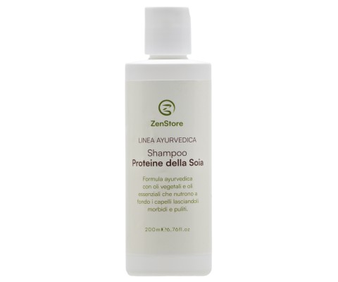 Shampoo Ayurvedico con Proteine della Soia