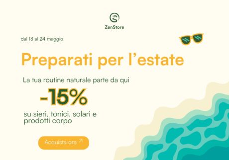 Sconti fino al 15% per prepararti all'estate