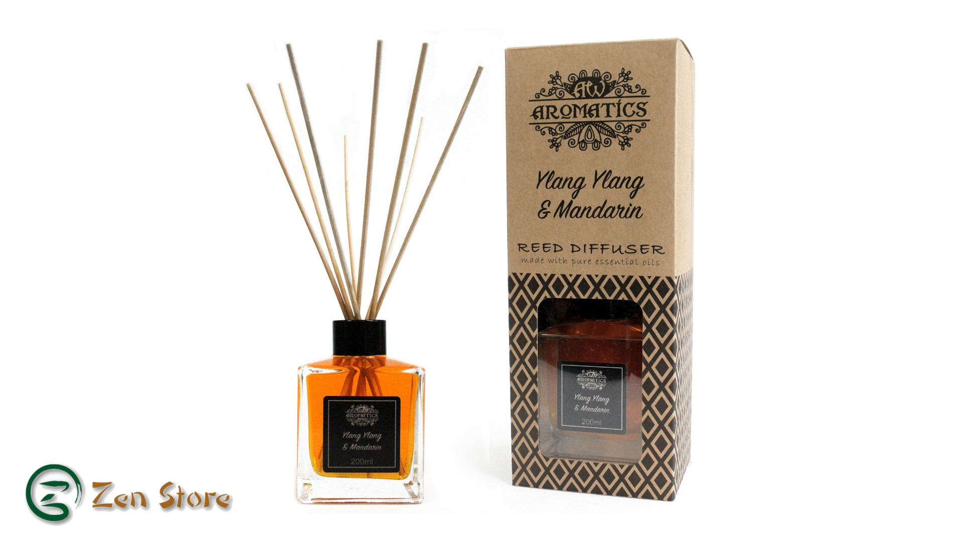 Diffusore Ylang Ylang - Con Bastoncini - Per Ambienti