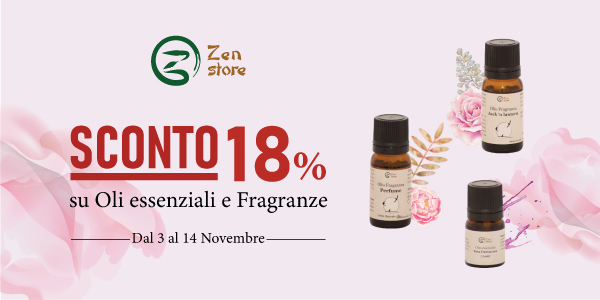 Sconto Online su Oli essenziali puri e fragranze cosmetiche