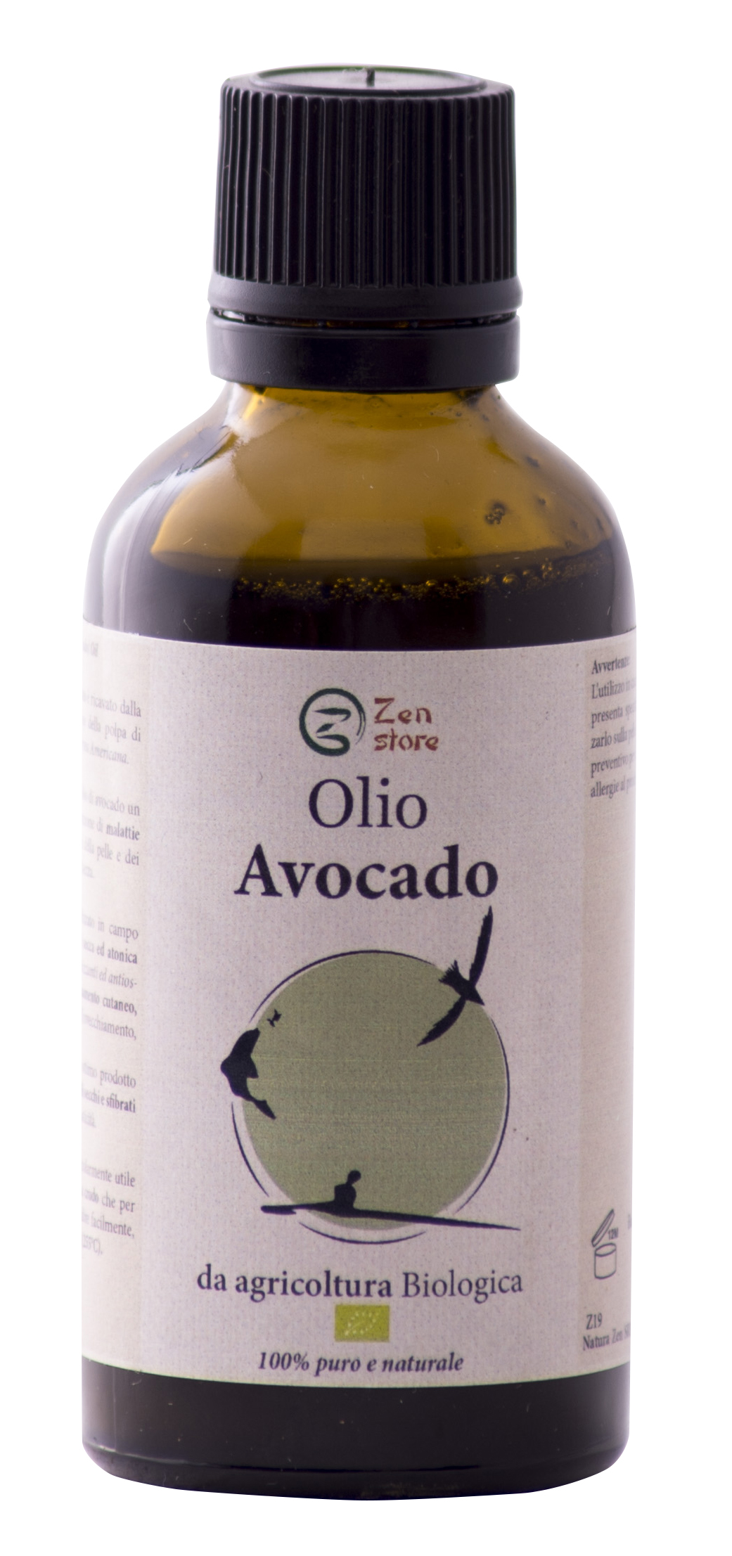 Olio di Avocado Biologico (non Raffinato)