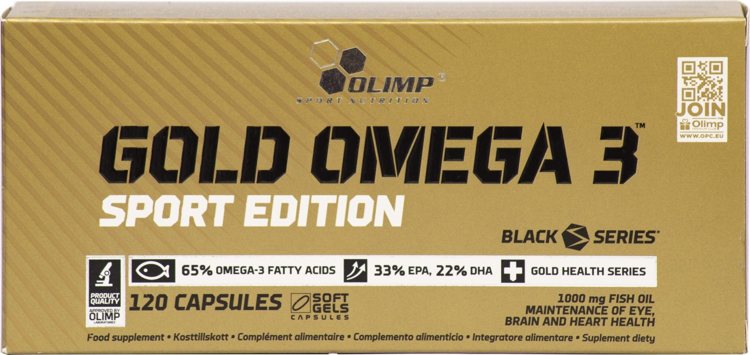 Gold Omega 3 D3+K2 Sport Edition – Integratore - Salute Ossa e Muscoli